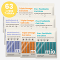 63 Stick + 7 FREE Value Bundle Cat Licks