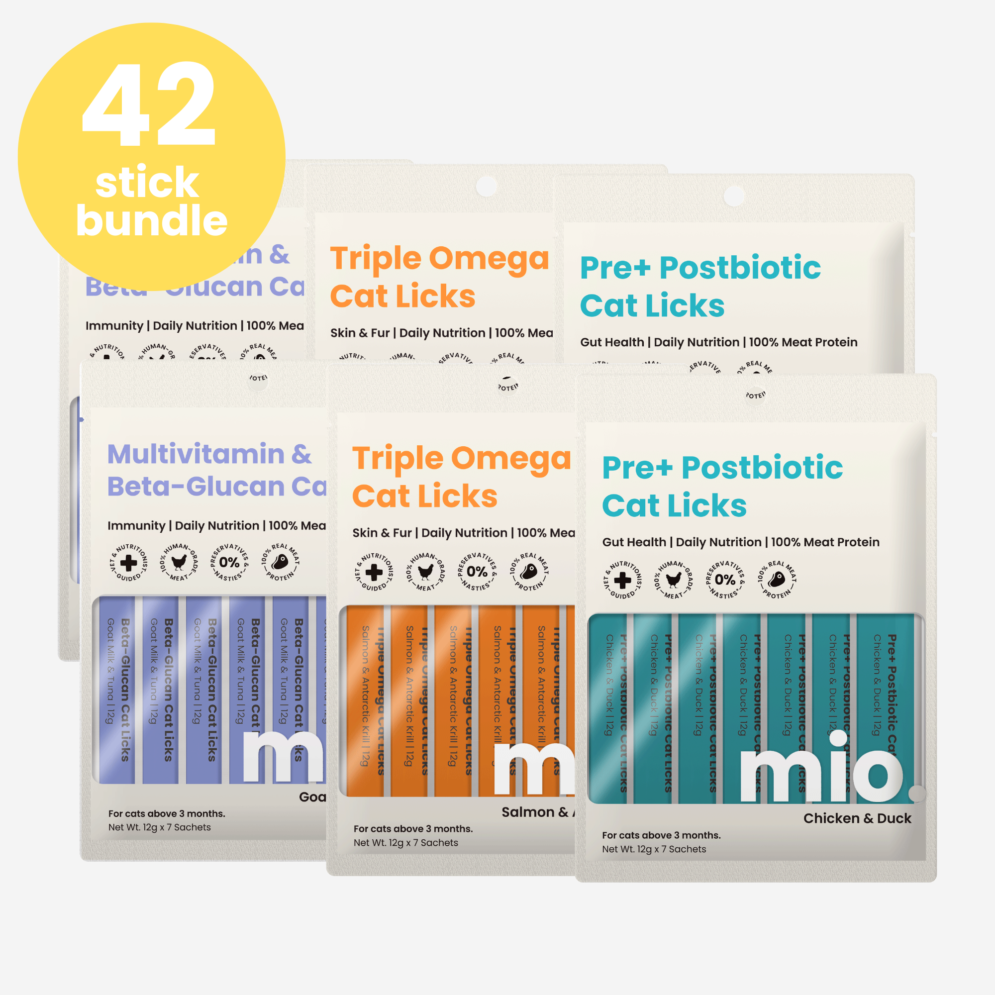 42 Stick Value Bundle Cat Licks