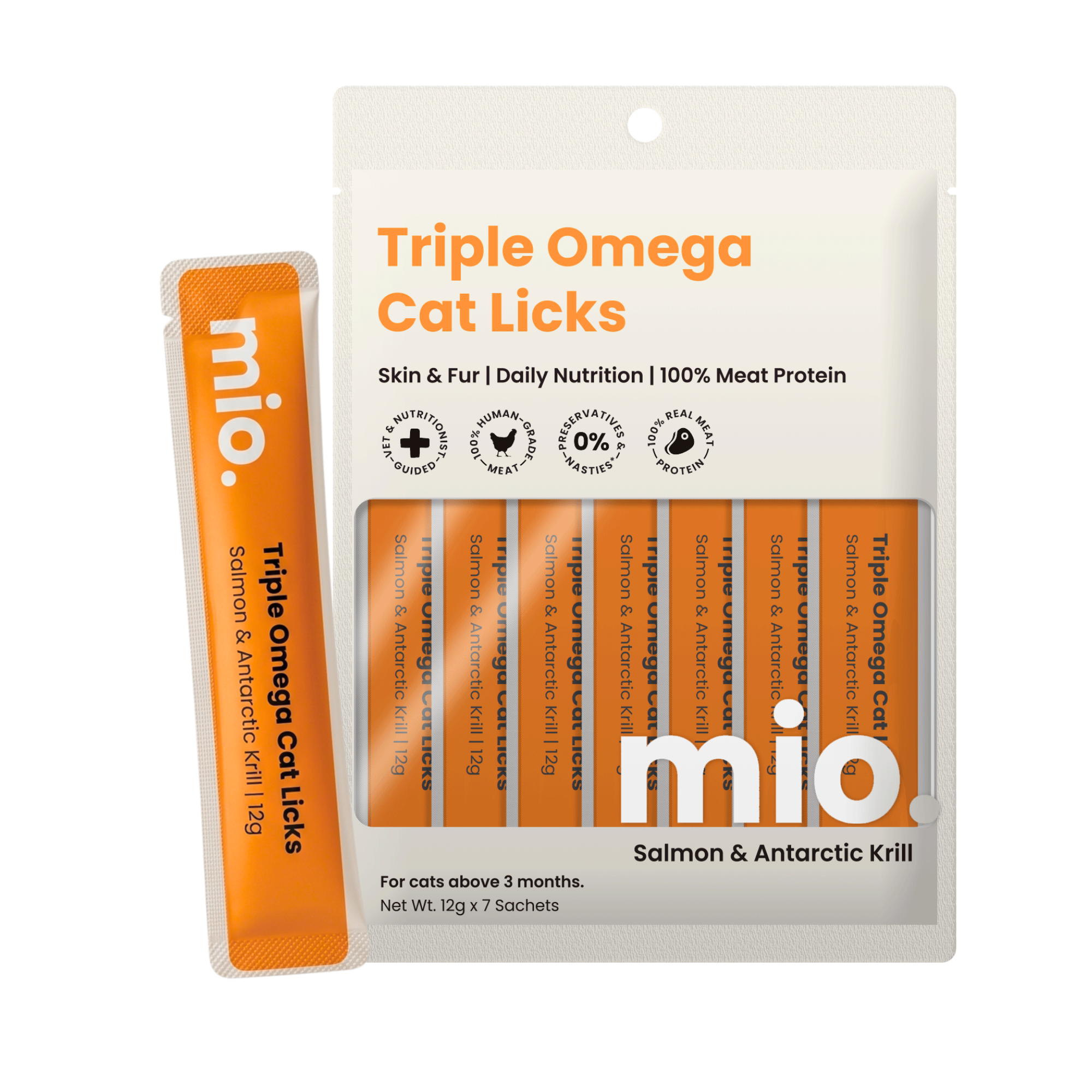 Triple Omega Cat Licks